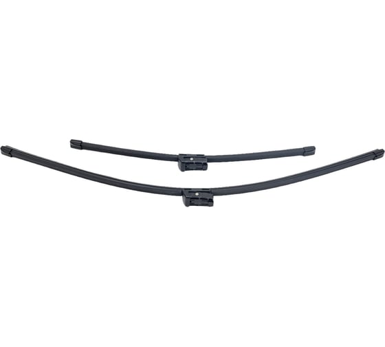 Щетки стеклоочистителя 65 см + 41 см, 2 шт, плоская, Push button 19mm PSA / FIAT / FORD PATRON PWB660-FS