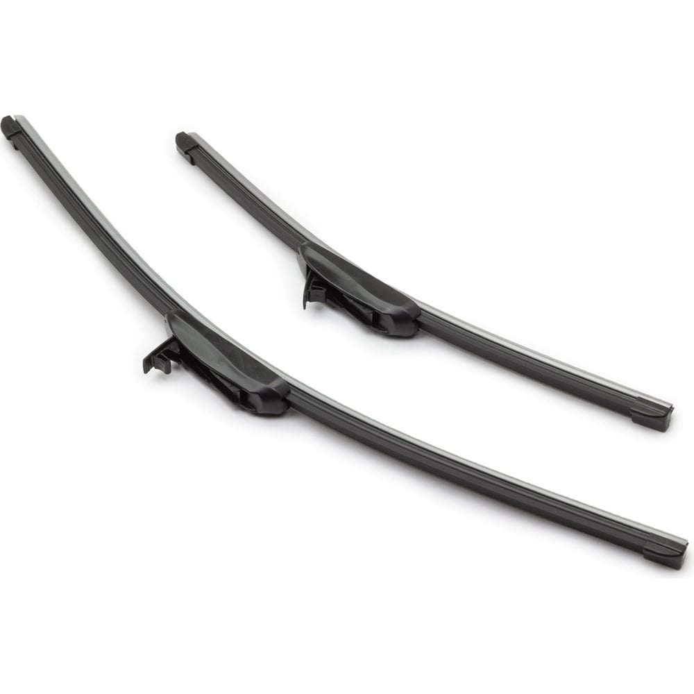 Щетки стеклоочистителя 55 см + 41 см, 2 шт, плоская, Hook/ только под ...