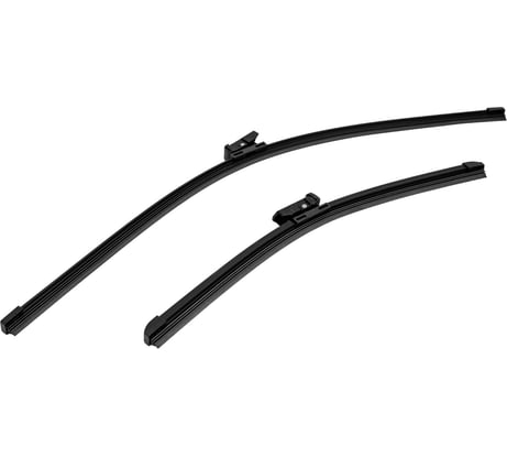 Щетки стеклоочистителя 61 см + 41 см, 2 шт, плоская, Push button 16mm VW Polo (6R, 6C, 61) PATRON PWB6141-KIT-VAG