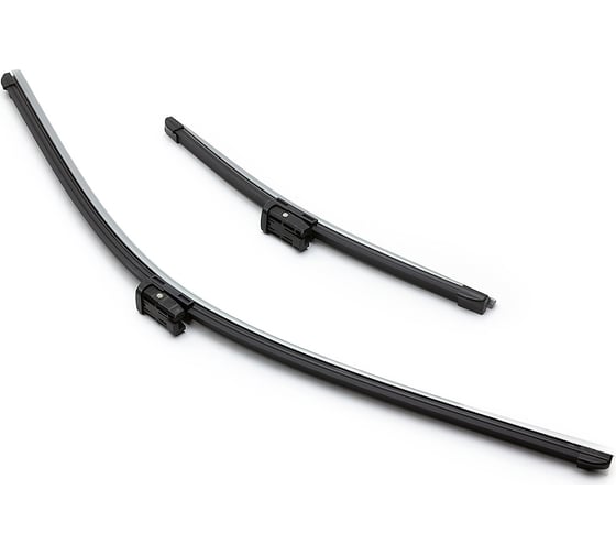 Щетки стеклоочистителя 65 см + 34 см, 2 шт, плоская, Push button 19mm HYUNDAI / KIA / OPEL PATRON PWB340-FS