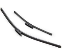 Щетки стеклоочистителя 65 см + 41 см, 2 шт, плоская, Bayonet arm RENAULT Laguna III 07-15 PATRON PWB6541-KIT-RLAG