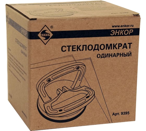Одинарный стеклодомкрат Энкор 9395