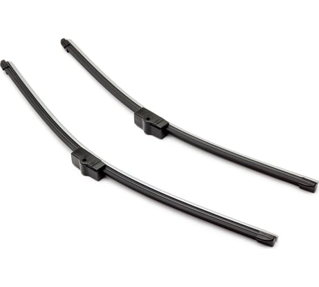 Щетки стеклоочистителя 53 см + 48 см, 2 шт, плоская, Side pin MAZDA 3 (BK) / VW Golf IV PATRON PWB470-FS