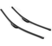 Щетки стеклоочистителя 61 см + 53 см, 2 шт, плоская, Hook/ только под короткий крюк 9x3 BMW / MB Sprinter / VOLVO 00-04 PATRON PWB600-CS