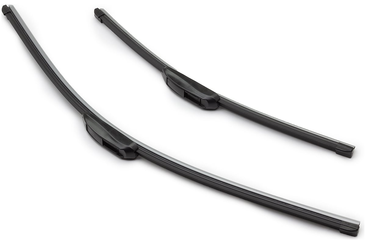 Щетки стеклоочистителя 65 см + 46 см, 2 шт, плоская, Hook/ только под ...