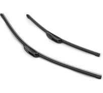 Щетки стеклоочистителя 65 см + 46 см, 2 шт, плоская, Hook/ только под короткий крюк 9x3 KIA / NISSAN / TOYOTA PATRON PWB650-WS