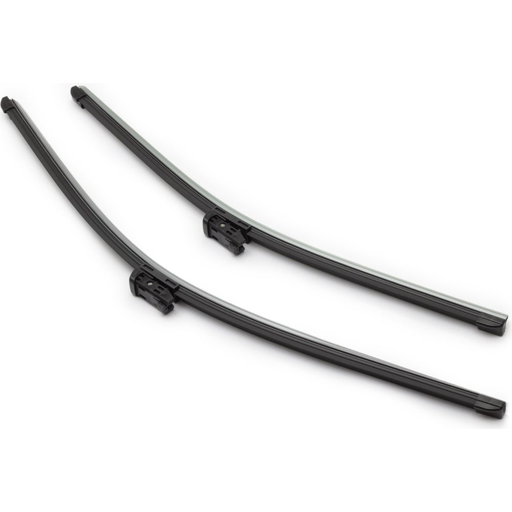 Щетки стеклоочистителя 61 см + 51 см, 2 шт, плоская, Push Button 16mm ...