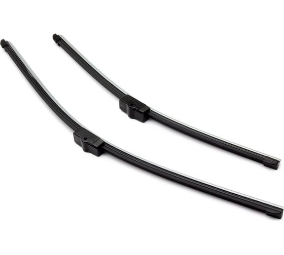 Щетки стеклоочистителя 61 см + 48 см, 2 шт, плоская, Side pin SKODA Octavia II / VW Golf V PATRON PWB600-FS