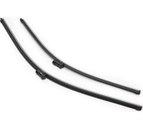 Щетки стеклоочистителя 80 см + 68 см, 2 шт, плоская, Push button 19mm PEUGEOT 5008 / RENAULT Gscenic 16- PATRON PWB8068-KIT-PSA