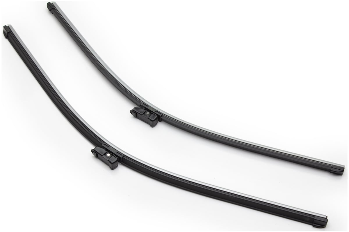 Щетки стеклоочистителя 71 см + 65 см, 2 шт, плоская, Push button 16mm ...