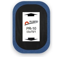 Кордовый пластырь (55х75 мм, 10 штук) Dr. Reifen PR-10