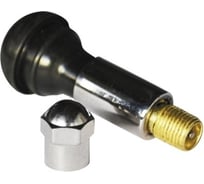 Хромированный вентиль для бескамерных шин 100 шт. в упаковке Dr. Reifen TR414CZ