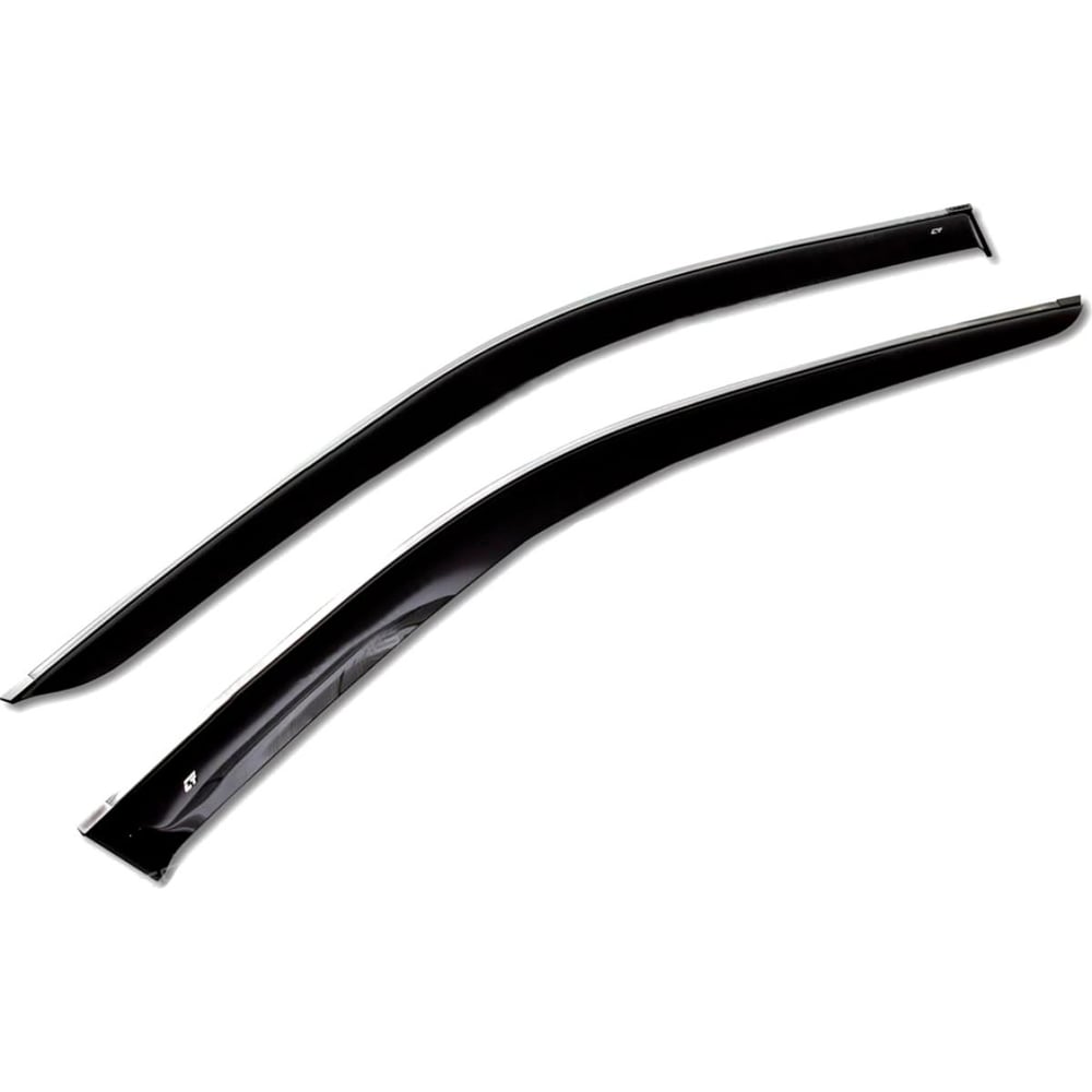Дефлекторы окон с хромированным молдингом Ока COBRA TUNING V0016CR ...