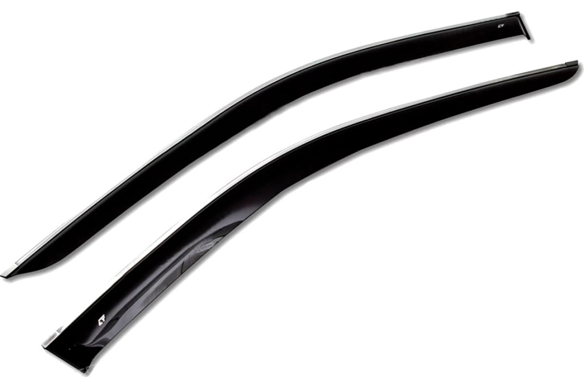 Дефлекторы окон с хромированным молдингом Ока COBRA TUNING V0016CR ...