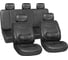 Чехлы на сиденье АВТОСТОП BLACK, ортопедические, AIRBAG AB-28767BK 1