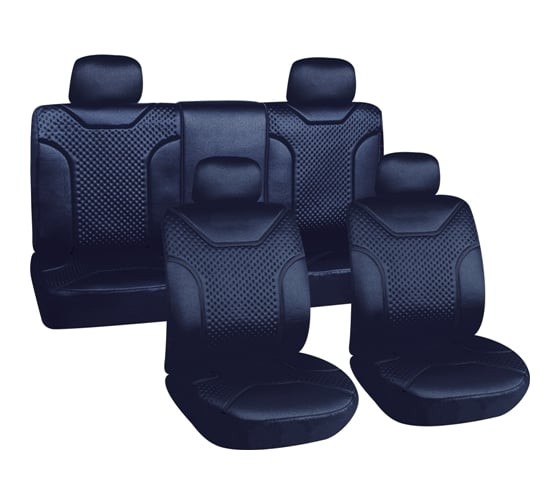 Чехлы на сиденье АВТОСТОП DARK BLUE AB-27027BL 1