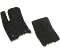 Передние коврики Vicecar ЭВА, для FAW Besturn X80 2013-2022 2EV10001-бежевый