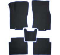 Коврики PSV Nissan X Trail T32 2013 черный синий кант EVA 133806