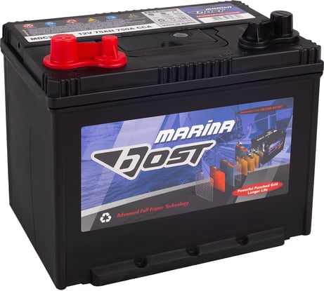 Аккумулятор BOST MARINE MDC24-750 75L 750 A, 255x171x221 мм 462630
