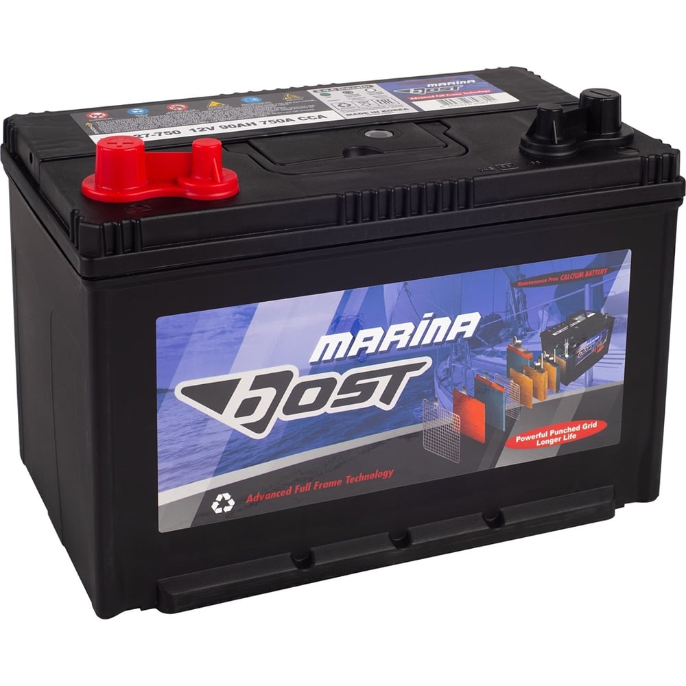 Аккумулятор BOST MARINE MDC27750 90L 750 A, 320x172x229 мм 462631