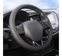 Оплетка на руль SENATOR Meridian перфорированная, без обода, M /черный/ OPLS2101