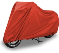 Чехол для мотоцикла Tplus M 2290x990(480)x1250(900) мм оксфорд 210, красный T021378