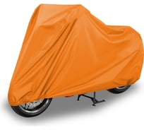 Чехол для мотоцикла Tplus L 2460x1040(480)x1270(920) мм оксфорд 210, оранжевый T021404