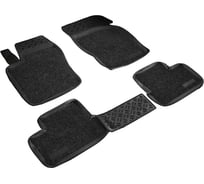 Коврики PSV Toyota RAV4 III 2005 2013 г борт ЭЛ SOFT Черный 118397