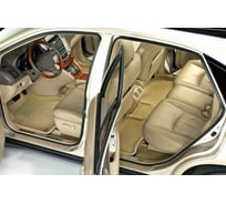 Коврики PSV Toyota Land Cruiser Prado 150 Lexus GX460 2009 2013 г 3 ряд 3D беж Royal Magic Mat 119249