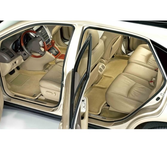Коврики PSV VW Passat B6 2005 2010 г 3D бежевый Royal Magic Mat 123235 1
