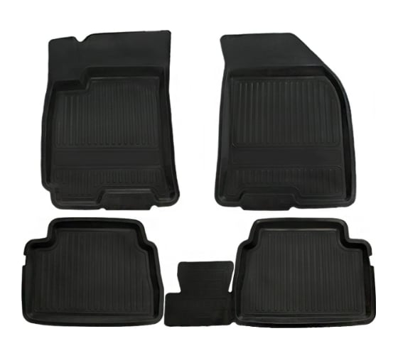 Коврики PSV VW Touareg I 2002 2010 г резиновый Rezkon 127142 1
