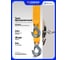 Буксировочный трос Forsage тканая лента 4м 3,5т с крюками F-ST-205-4M 2