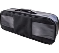 Сумка для набора автомобилиста из кожзама Airline с окнами 47x11x20 см, черная ANA-BAG-03