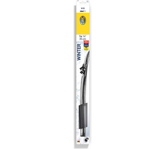 Щетка стеклоочистителя зимняя, Multiclip, 14" (350 мм) Hella 9XW 358 004-141
