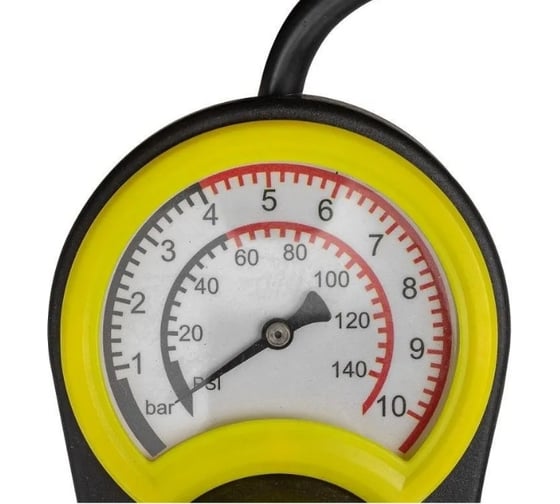 Насос ножной для подкачки колес WMC TOOLS WMC-WMC828(54293)