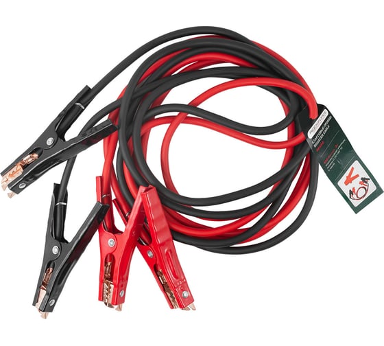 Провода прикуривателя Rockforce 600A, 3 м, морозостойкая изоляция, в чехле RF-884S6(52244)