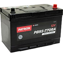 Аккумулятор PATRON ASIA 12 В, 95 Ач, 770 A (R+) B1, 306x173x222 мм, 21 кг PB95-770RA
