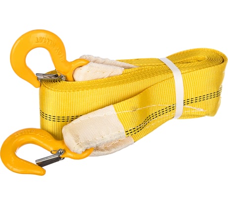 Автомобильный буксир (разрывная нагрузка 10т, 6м, Крюк-крюк) СТРОП-ПРО SP02315