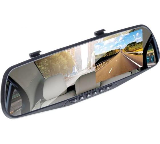 Видеорегистратор DIGMA FreeDrive 303 MIRROR DUAL черный, 5Mpix 1080x1920, 1080p 120 г GP2248 496144