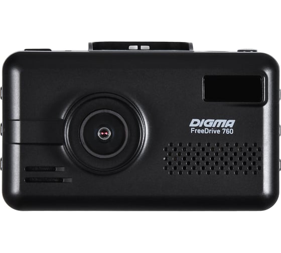Видеорегистратор с радар-детектором DIGMA Freedrive 760 GPS, черный 1443494