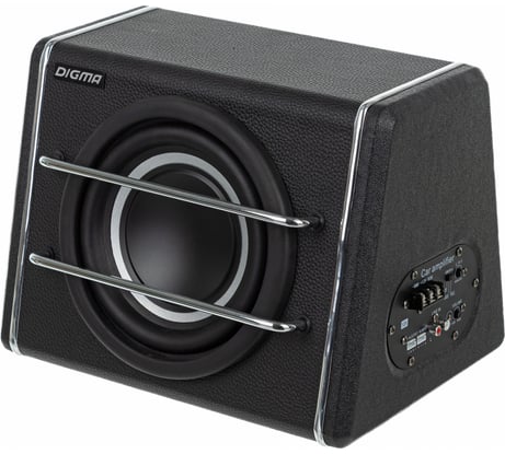 Автомобильный сабвуфер DIGMA DCS-80 150 Вт активный, 20см/8" 480612