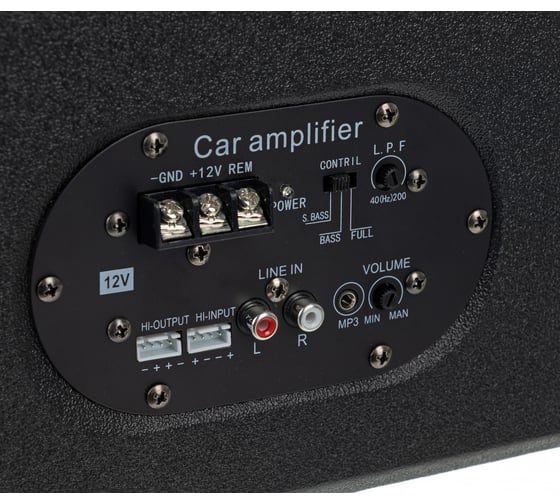Автомобильный сабвуфер DIGMA DCS-80 150 Вт активный, 20см/8" 480612