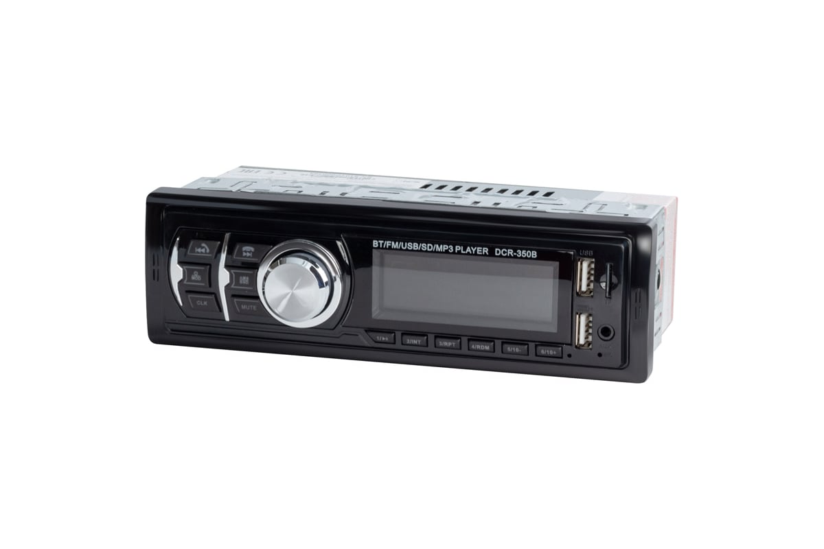 Автомагнитола DIGMA DCR-350 B, 1 DIN, 4x45 Вт 480577 - выгодная цена ...