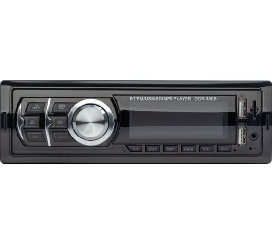 Автомагнитола DIGMA DCR-350 B, 1 DIN, 4x45 Вт 480577