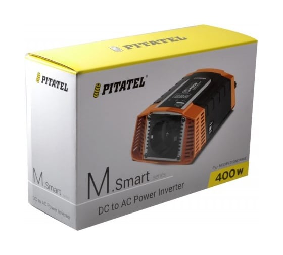 Инвертор Pitatel 12В 400Вт KV-M400SmartD.12