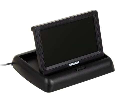 Автомобильный монитор DIGMA DCM-432 4.3", 16:9, 480x272, 2.5 Вт 480630
