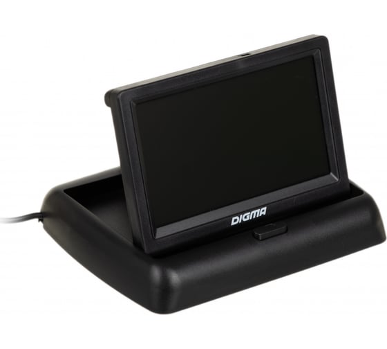 Автомобильный монитор DIGMA DCM-432 4.3", 16:9, 480x272, 2.5 Вт 480630