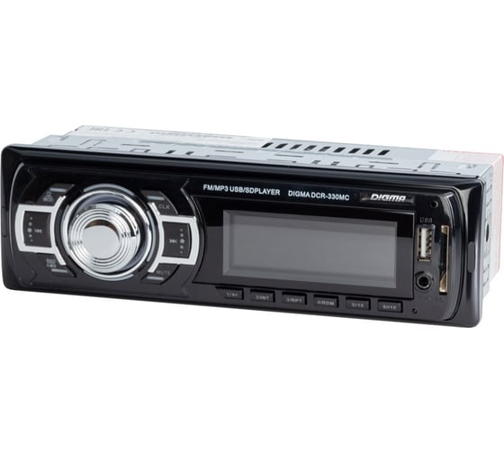 Автомагнитола DIGMA DCR-330MC 1 DIN, 4x50 Вт 1088433