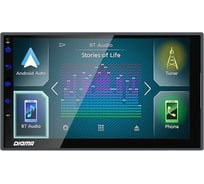 Автомагнитола DIGMA DCR-600 2 DIN, 4x50 Вт 480598