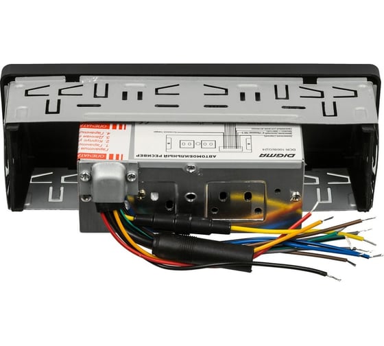 Автомагнитола DIGMA DCR-100B24 1 DIN, 4x45 Вт 480602